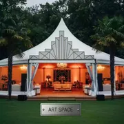 Аренда Шатер 10х40 м в санатории «Металлург» — ART SPACE