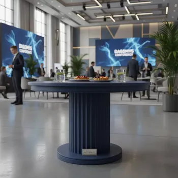 Аренда Столик кофейный Kubor blue 60 см в комплексе «Дагомыс» — ART SPACE