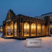 Аренда Шатер тентовый Тент 10х12 м на Медальной площади — ART SPACE