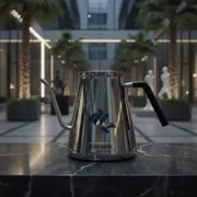 Аренда Кофейник 600 мл нержавеющая сталь в Courtyard by Marriott Sochi — ART SPACE