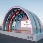 Аренда Сцена 6х4 м с арочной крышей Морпорт Сочи — ART SPACE