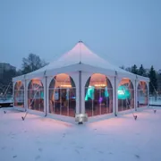 Аренда Шатер классический большой 15х40 м в ресторане «Sanremo» — ART SPACE