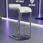 Аренда Стул барный Lem белый в Mercure Сочи Центр — ART SPACE