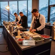 Аренда Рулле мастер класс по приготовлению в Golden Tulip Rosa Khutor — ART SPACE