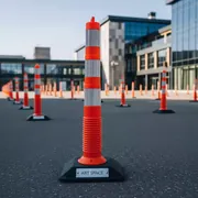 Аренда Конусы дорожные сигнальные из гибких пластмасс на курорте «Газпром» (Альпика) — ART SPACE