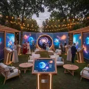 Аренда Игры космические в парке «Ривьера» — ART SPACE