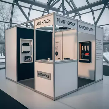 Аренда Стойка из 3 секций в Керлинговом центре «Ледяной куб» — ART SPACE