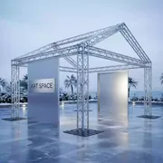 Аренда Шатер тоннельный из ферм 10х8 м металлик в отеле Radisson Lazurnaya — ART SPACE