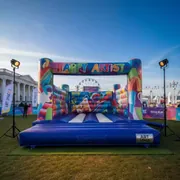 Аренда Батут манеж Веселый художник на территории Морпорта Сочи — ART SPACE