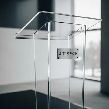 Аренда Трибуна для выступления из оргстекла модель саммит в Grand Karat Sochi — ART SPACE