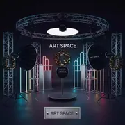 Аренда Фотозона новогодняя Клипмейкер в Red Arena — ART SPACE