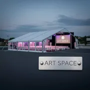 Аренда Шатер 100 кв. м на 60 80 человек в ОКЦ «Галактика» — ART SPACE