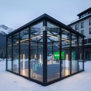 Аренда Пагода остекленная Лондон 5х5 м в Radisson Hotel Rosa Khutor — ART SPACE