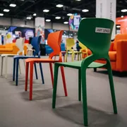 Аренда детских пластиковых стульев Ribbon Baby Set в Red Arena — ART SPACE