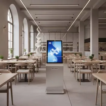 Аренда Киоск сенсорный Axe Tech Aura Premium в ресторане «Сыроварня» — ART SPACE