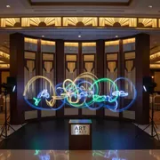 Аренда Фотозона фризлайт в отеле Radisson Lazurnaya — ART SPACE