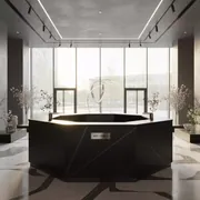 Аренда Стойка барная Hexagon Ring Black в City Park Hotel Sochi — ART SPACE