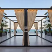 Аренда Шатер металлический Charme со шторами в Radisson Blu Resort & Congress Centre — ART SPACE