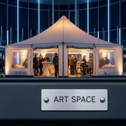 Аренда Шатер для банкетов премиум бизон 3х4,5 в комплексе Sea Galaxy — ART SPACE