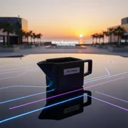Аренда Соусник Саке черный 50 мл 60х40 мм в комплексе Sea Galaxy — ART SPACE