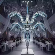 Аренда Пила многорукая в ресторане «Плакучая Ива» — ART SPACE