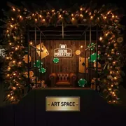 Аренда Фотозона на Новый год от идеи до реализации в Green Flow Hotel — ART SPACE