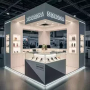 Аренда Дизайн проект торгового острова Stereozona в ОКЦ «Галактика» — ART SPACE