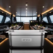 Аренда Гастроемкость GN 1.1 530х325х20 мм на VIP-яхте (Имеретинский порт) — ART SPACE
