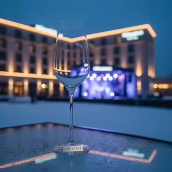 Аренда Бокал флюте из хрустального стекла 150 мл в Mövenpick Hotel — ART SPACE
