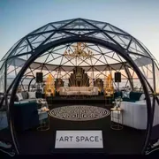Аренда Шатер купольный 10х10 для конференций в ресторане «Sanremo» — ART SPACE