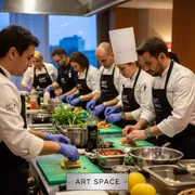 Аренда Мастер класс приготовление гирос в Novotel Resort — ART SPACE