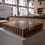 Аренда Ригели 290 мм 100 штук бронзовые в ресторане «Voda» — ART SPACE