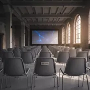 Аренда Стул серый пластик в Маринс Парк Отеле — ART SPACE