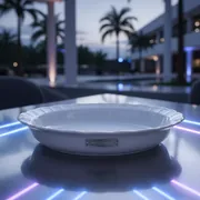 Аренда Блюдо овальное Rocaille Blanc в Mercure Сочи Центр — ART SPACE