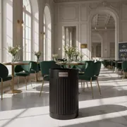 Аренда Корзина мусорная черная в ресторане «Магеллан» — ART SPACE
