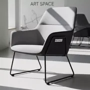 Аренда Стул ткань серая черная Iso в ресторане «Sanremo» — ART SPACE