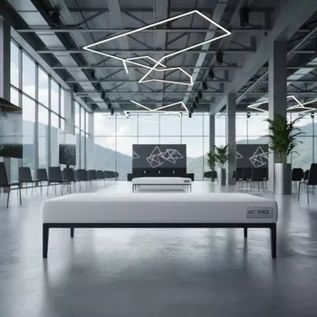 Аренда Банкетки белой из экокожи 110х55х38 см в Grand Karat Sochi — ART SPACE