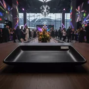 Аренда Блюдо прямоугольное черное 26х11 см в Rixos Krasnaya Polyana — ART SPACE
