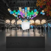 50х50 см. Подвесные КУБЫ светильники LED RGBW подсветка