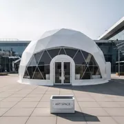 Аренда Шатер сферический купол диаметр 16 м на Медальной площади — ART SPACE
