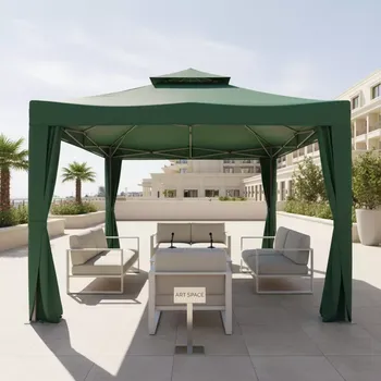 Аренда Шатер садовый AFM 1035NA 3х3 м зеленый в Mövenpick Hotel — ART SPACE