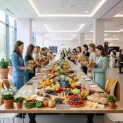 Аренда Мастер класс по продуктовым букетам в конгресс-холле отеля Жемчужина — ART SPACE