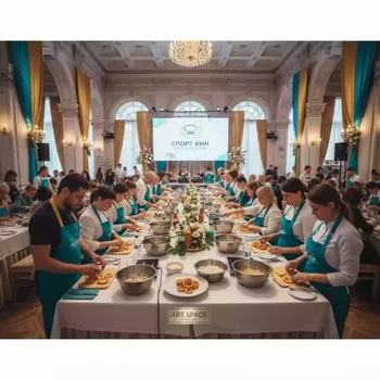 Аренда Луковые кольца мастер класс по приготовлению в Sport Inn Hotel & Wellness — ART SPACE