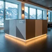 Аренда Стойка барная 6 секций в Green Flow Hotel — ART SPACE