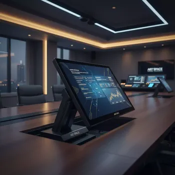 Аренда Монитор моторизированный выдвижной Wize Pro WR 15GF Touch black в Mercure Сочи Центр — ART SPACE