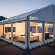 Аренда Тент 20х10 м в Omega Sirius — ART SPACE