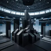 Аренда Каналы металлические O.Simple Channel А5 210 мм Mini черные в ледовом дворце «Большой» — ART SPACE