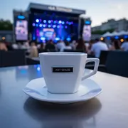 Аренда Кофейная пара для капучино Oggi 0,2 л в ресторане «La Terrazza» — ART SPACE
