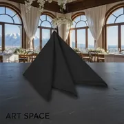 Салфетки черные (ручник)
