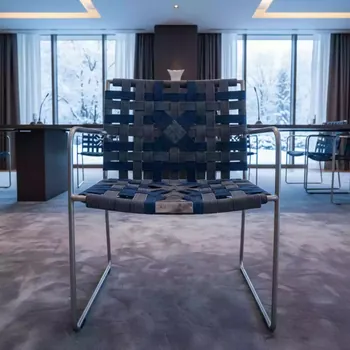 Аренда Стул плетеный MIL CH 001 RAL7035 SH blue H gray в Rodina Grand Hotel & SPA — ART SPACE